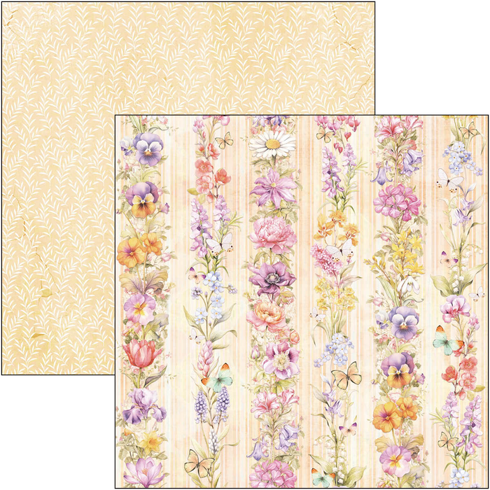 Ciao Bella Flower Shop 8" x 8" Scrapbooking Paper Set