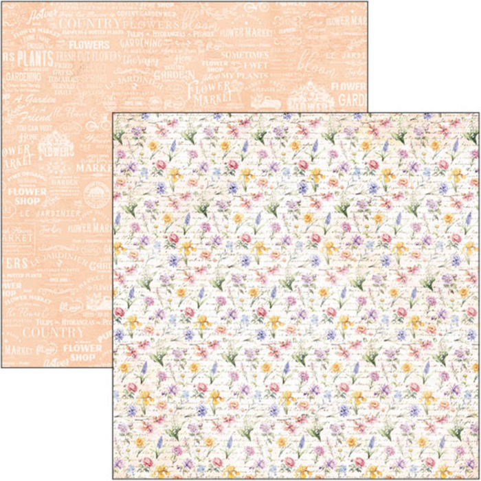 Ciao Bella Flower Shop 12" x 12" Scrapbooking Paper Set