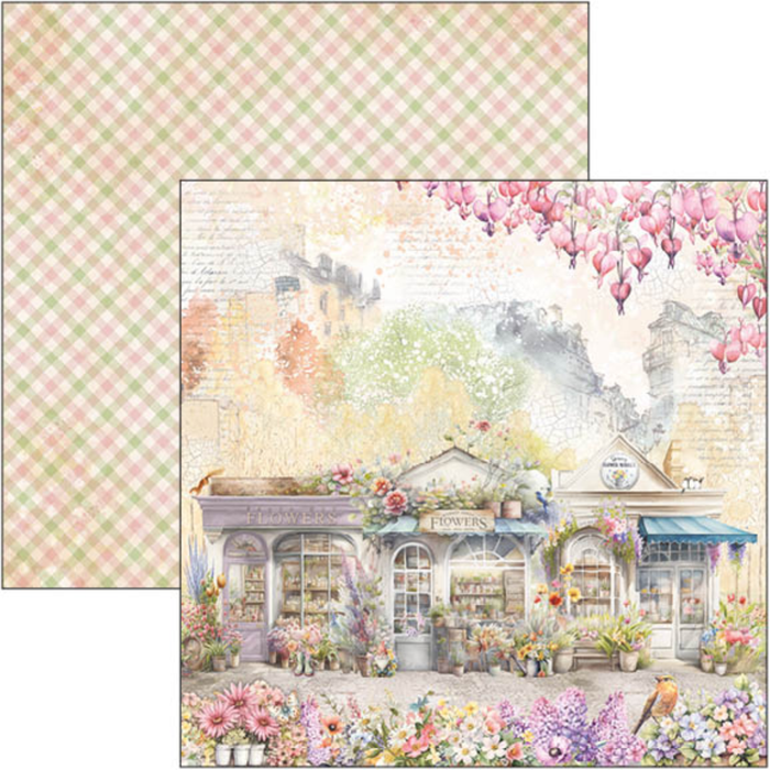 Ciao Bella Flower Shop 12" x 12" Scrapbooking Paper Set