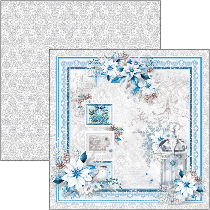 Ciao Bella Elegance Of Blue 12" x 12" Scrapbooking Paper Set