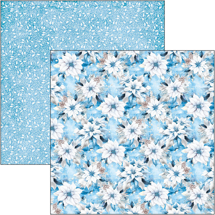 Ciao Bella Elegance Of Blue 12" x 12" Scrapbooking Paper Set