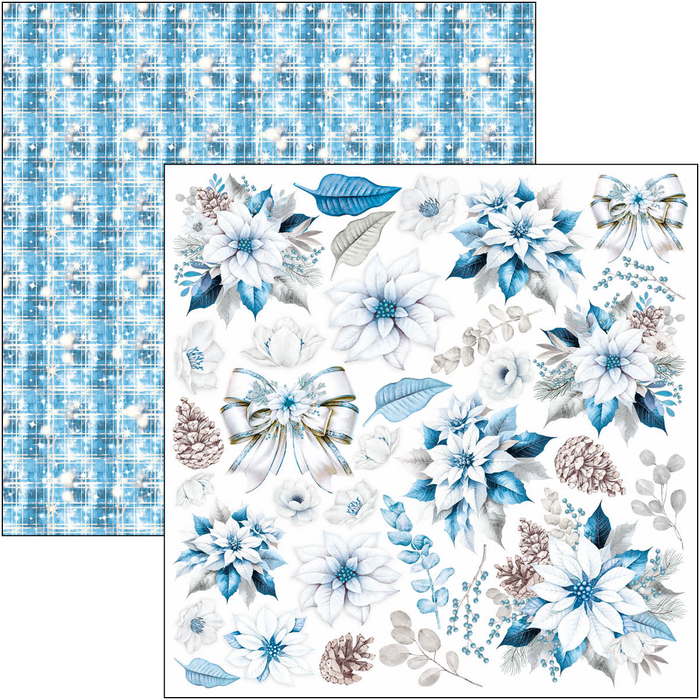 Ciao Bella Elegance Of Blue 12" x 12" Scrapbooking Paper Set