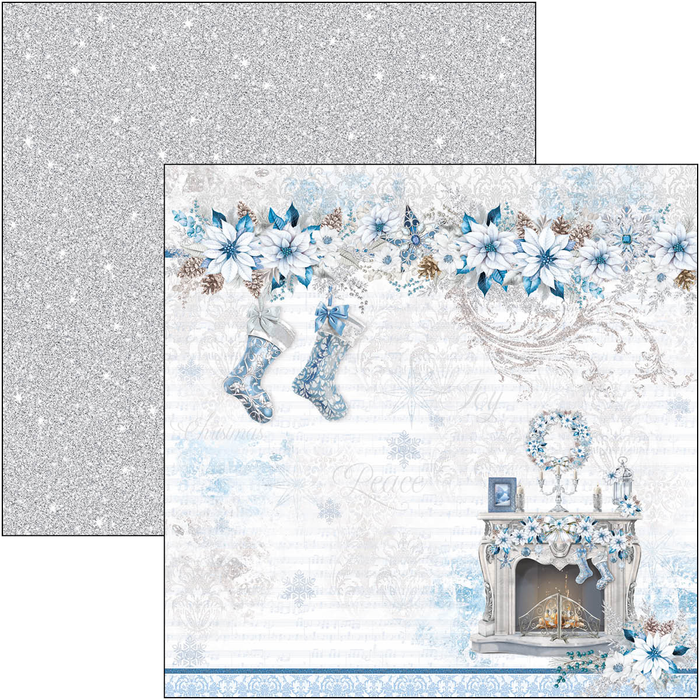 Ciao Bella Elegance Of Blue 12" x 12" Scrapbooking Paper Set