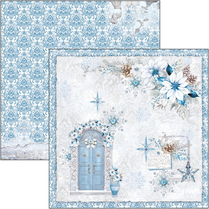 Ciao Bella Elegance Of Blue 12" x 12" Scrapbooking Paper Set