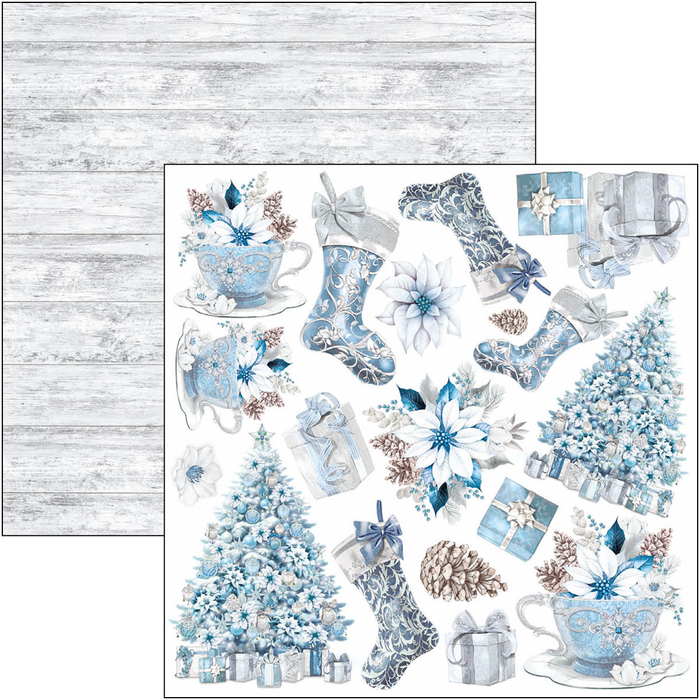 Ciao Bella Elegance Of Blue 6" x 6" Fussy Cut Pad