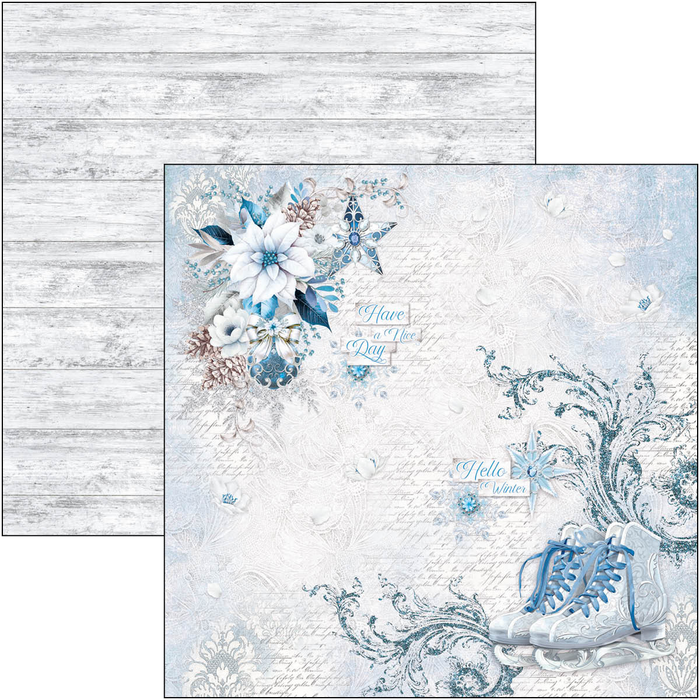 Ciao Bella Elegance Of Blue 8" x 8" Scrapbooking Paper Set