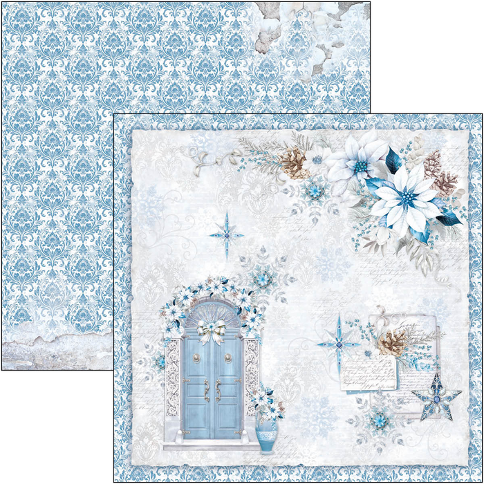 Ciao Bella Elegance Of Blue 8" x 8" Scrapbooking Paper Set