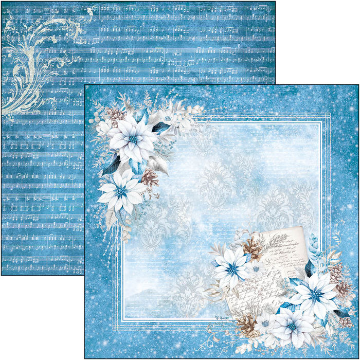 Ciao Bella Elegance Of Blue 12" x 12" Patterns Scrapbooking Paper Set