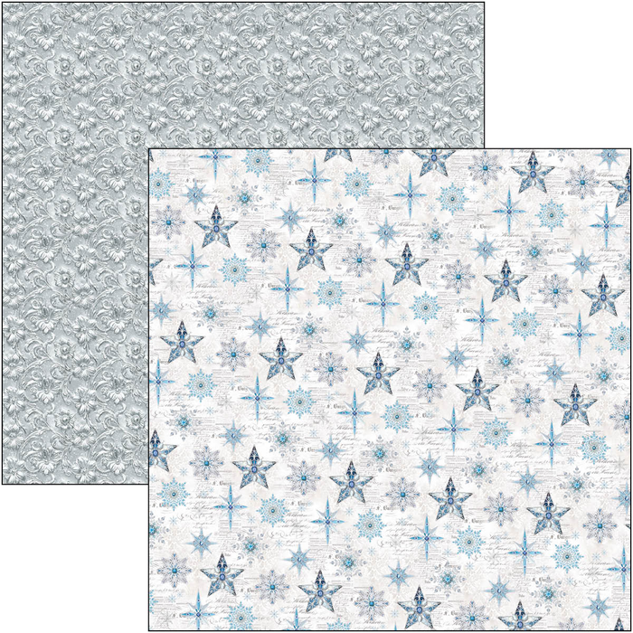 Ciao Bella Elegance Of Blue 12" x 12" Patterns Scrapbooking Paper Set