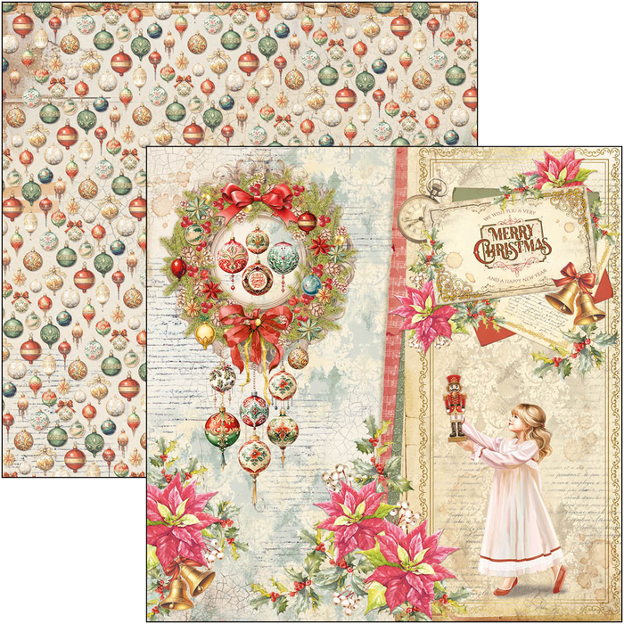 Ciao Bella The Nutcracker 12" x 12" Scrapbooking Paper Set