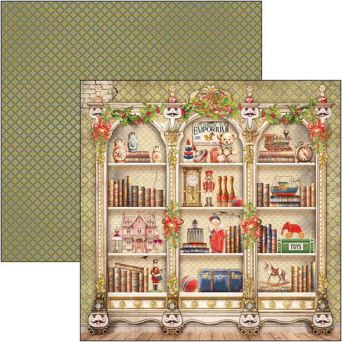 Ciao Bella The Nutcracker 12" x 12" Scrapbooking Paper Set