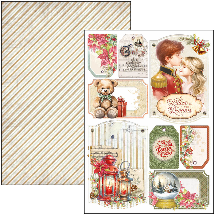 Ciao Bella The Nutcracker A4 Scrapbooking Paper Set