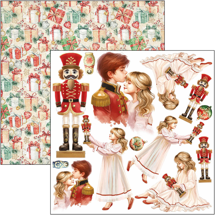 Ciao Bella The Nutcracker 6" x 6" Fussy Cut Pad