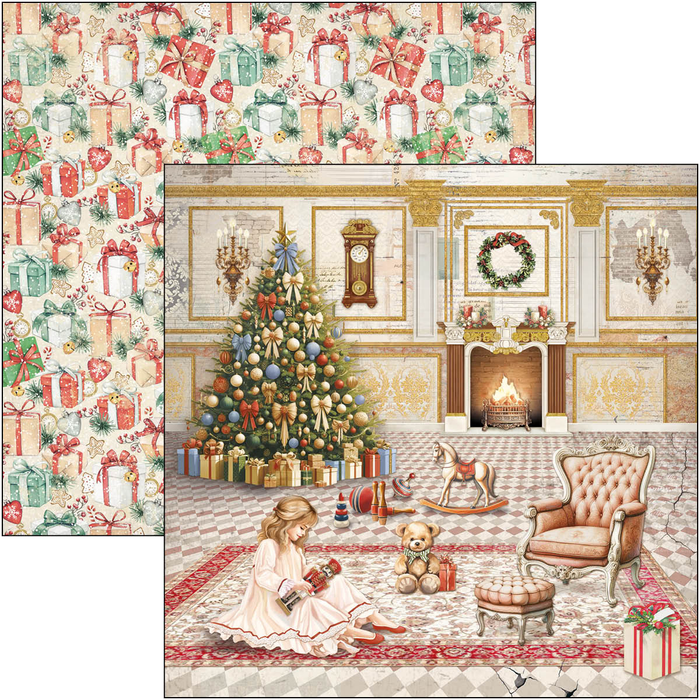 Ciao Bella The Nutcracker 8" x 8" Scrapbooking Paper Set