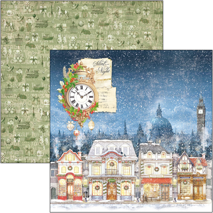 Ciao Bella The Nutcracker 8" x 8" Scrapbooking Paper Set