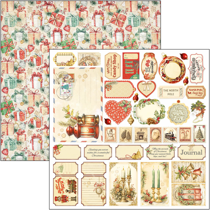 Ciao Bella The Nutcracker 12" x 12" Patterns Scrapbooking Paper Set