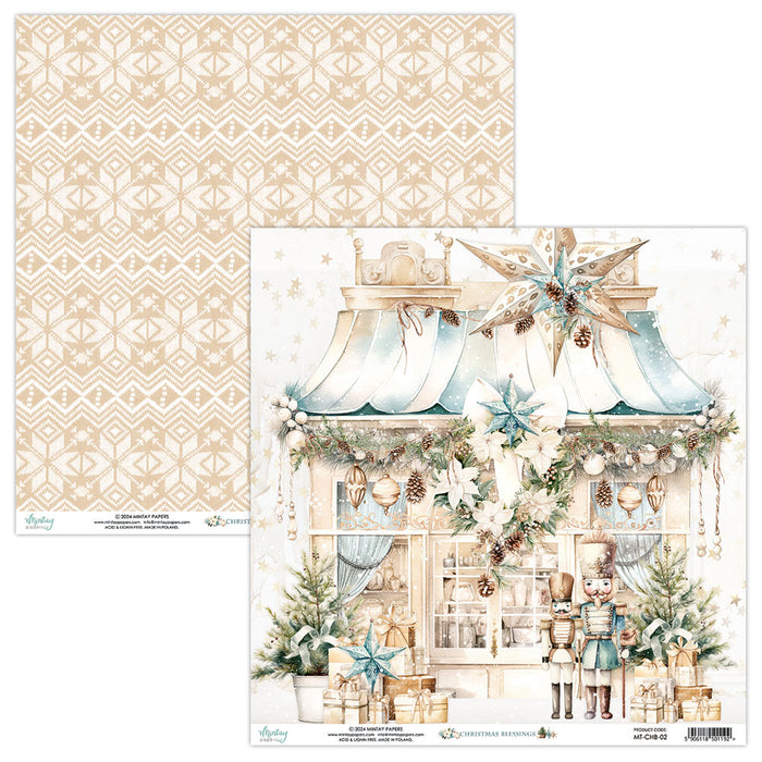 Mintay Christmas Blessings 6" x"6 Paper Pad