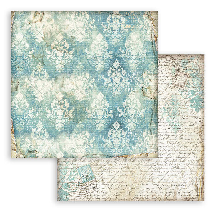 Stamperia Alterego 8" x 8" Backgrounds Selection Paper Pad