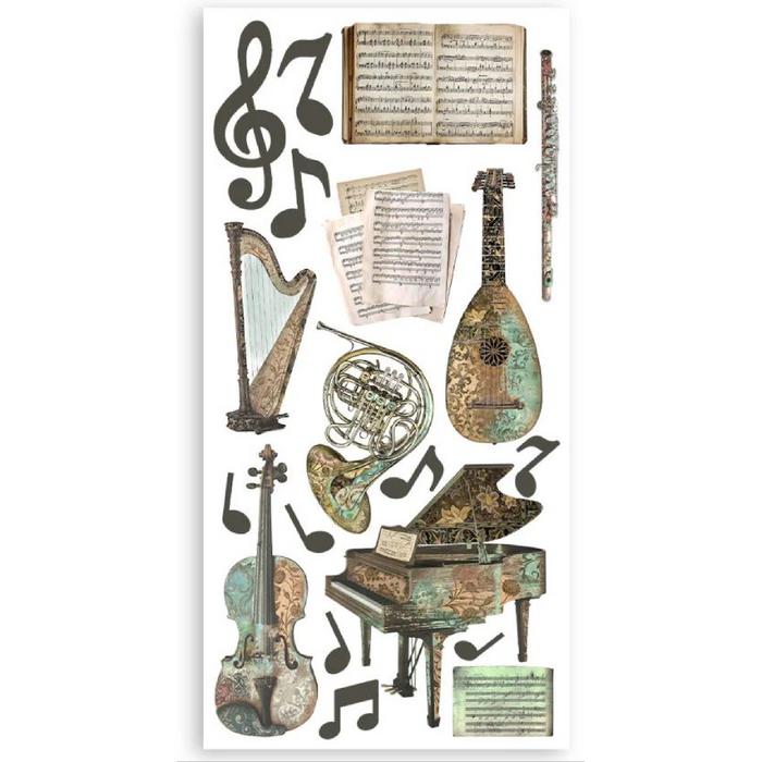 Stamperia Music Paper Cut-Outs