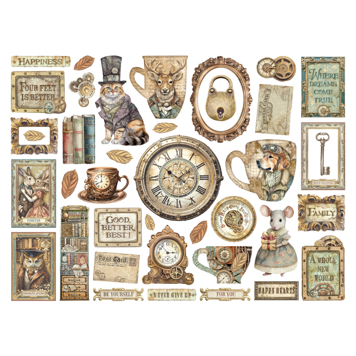 Stamperia Alterego Assorted Die Cuts