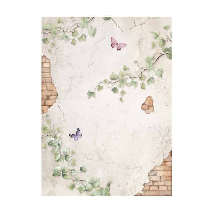 Stamperia Lavender A6 Rice Paper Backgrounds Pack