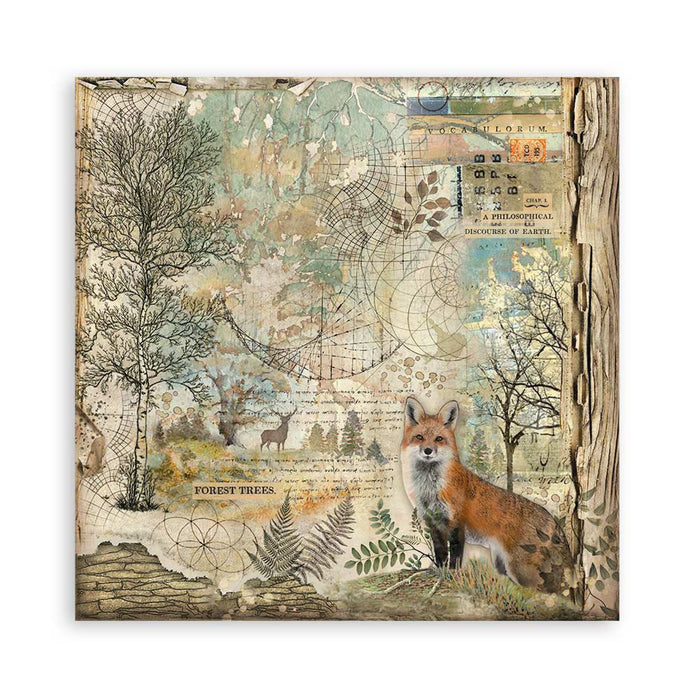 Stamperia Forest 12" x 12" Single Faced Maxi Paper Pad