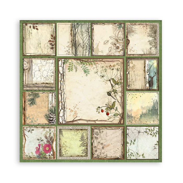 Stamperia Forest 12" x 12" Single Faced Maxi Paper Pad