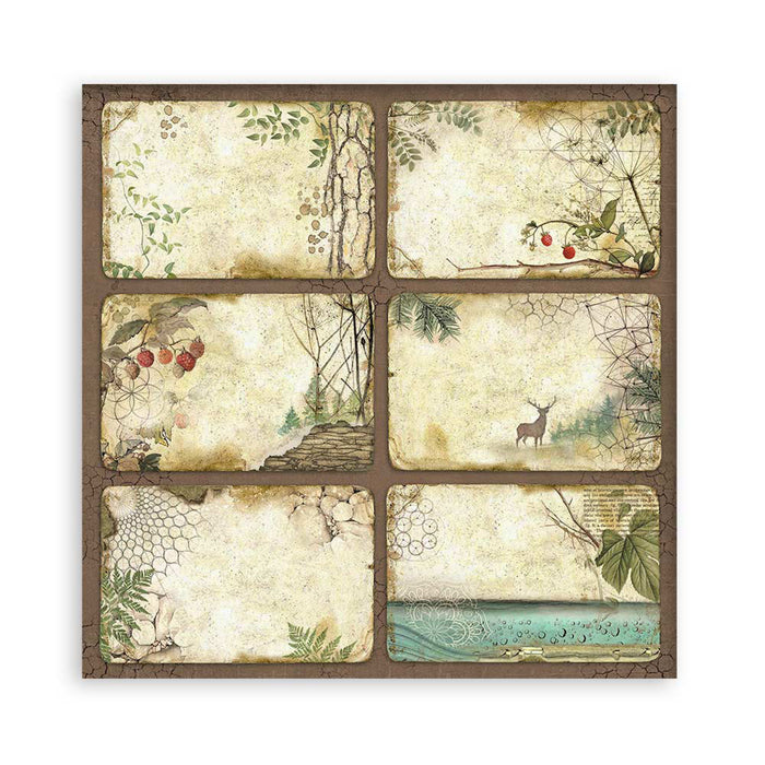 Stamperia Forest 12" x 12" Single Faced Maxi Paper Pad