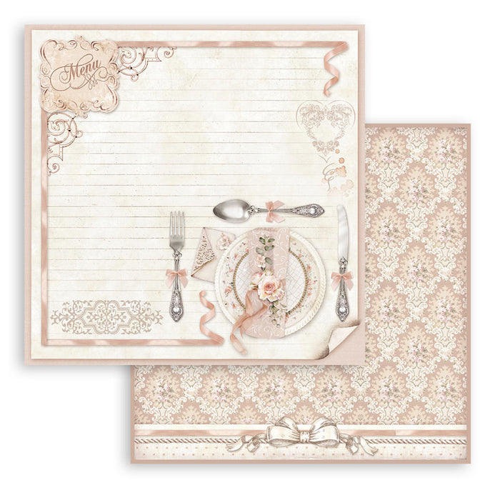 Stamperia You and Me 8" x 8" Scrapbooking Paper Pad