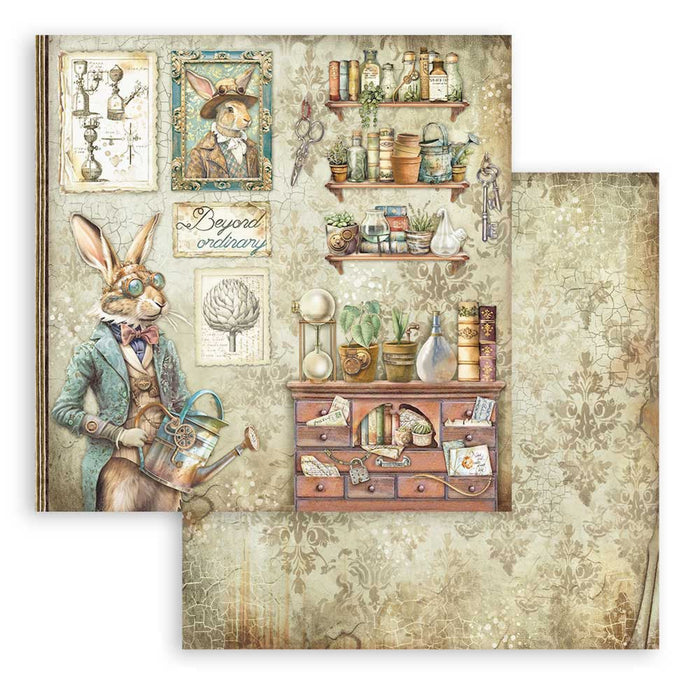 Stamperia Alterego 8" x 8" Scrapbooking Paper Pad