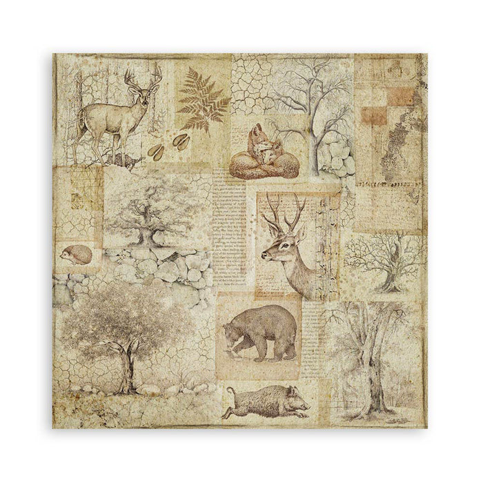 Stamperia Forest 12" x 12" Single Faced Maxi Paper Pad