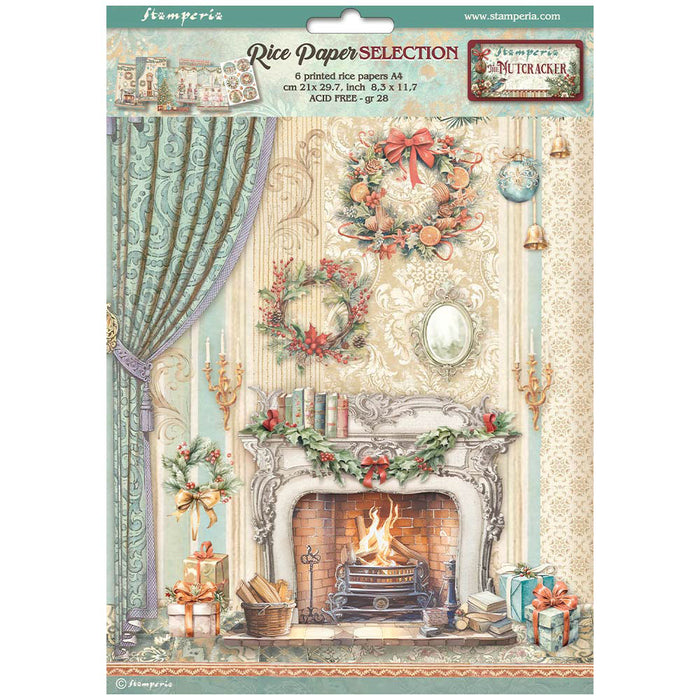 Stamperia The Nutcracker A4 Rice Paper Pack