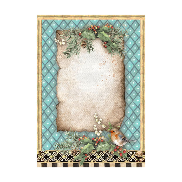 Stamperia The Nutcracker A6 Rice Paper Backgrounds Pack