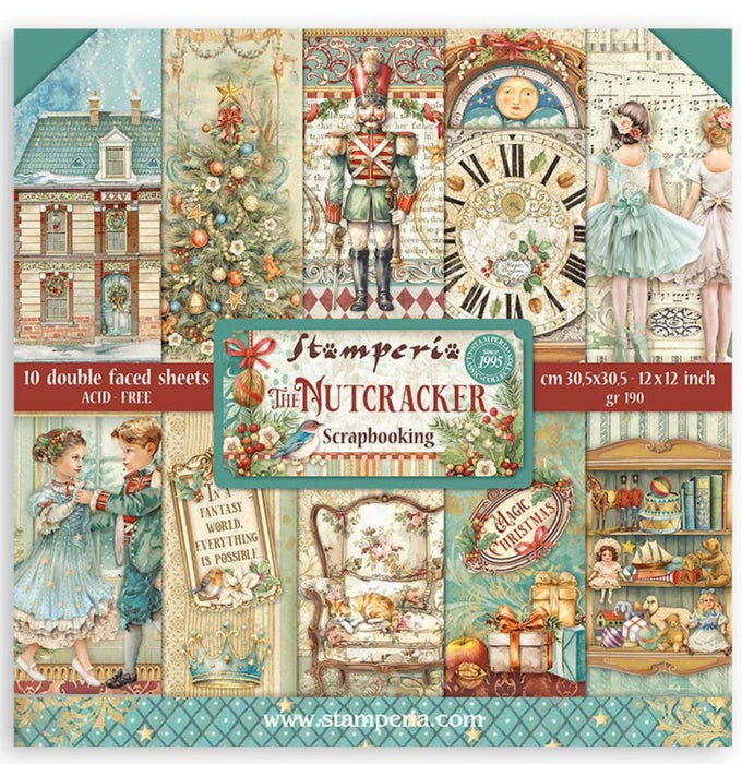 Stamperia The Nutcracker 12" x 12" Scrapbooking Paper Pad