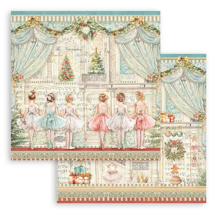 Stamperia The Nutcracker 12" x 12" Scrapbooking Paper Pad