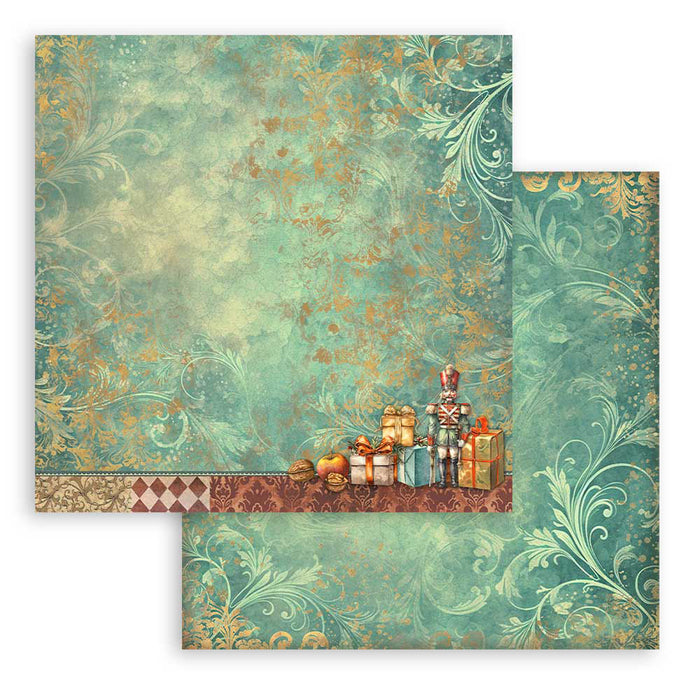 Stamperia The Nutcracker 12" x 12" Maxi Backgrounds Selection Paper Pad