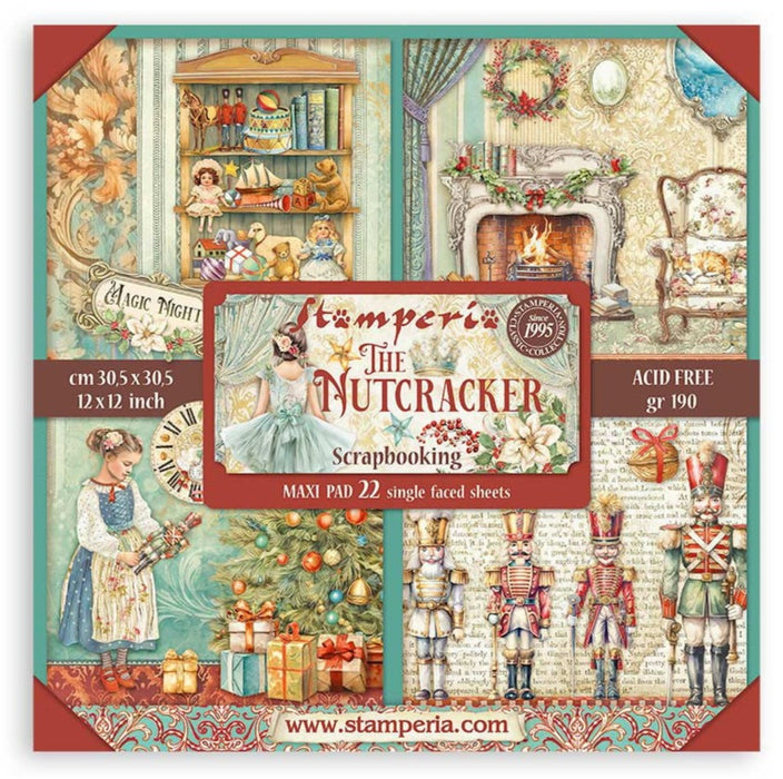 Stamperia The Nutcracker 12" x 12" Single Faced Maxi Paper Pad