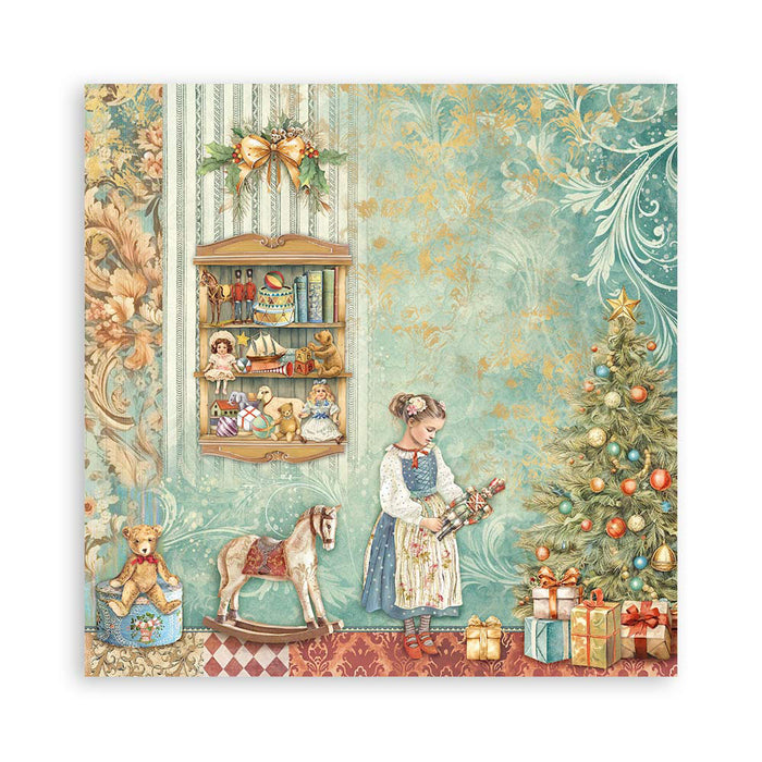 Stamperia The Nutcracker 8" x 8" Single Faced Maxi Paper Pad