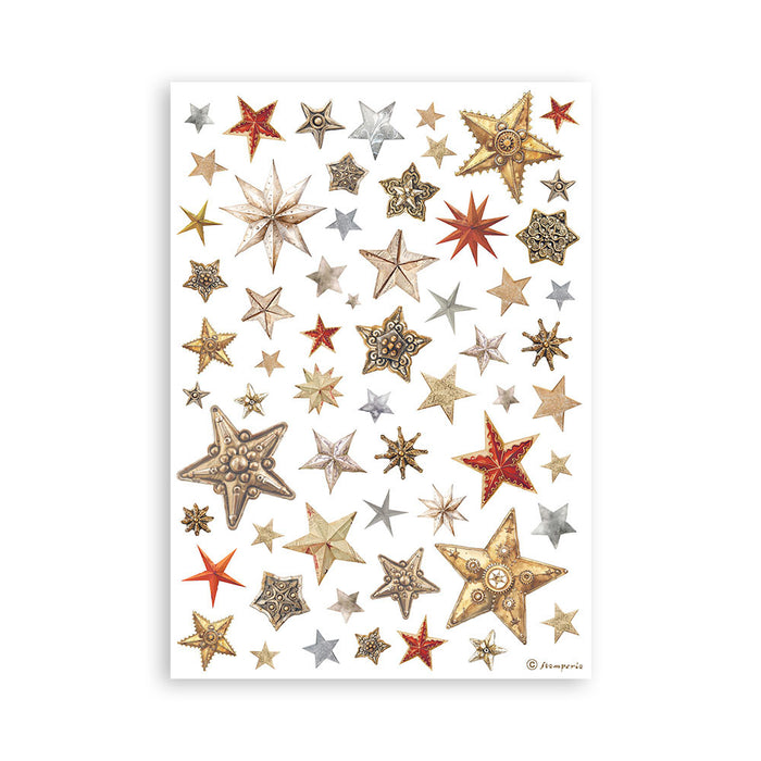 Stamperia Gear Up Christmas Washi Pad