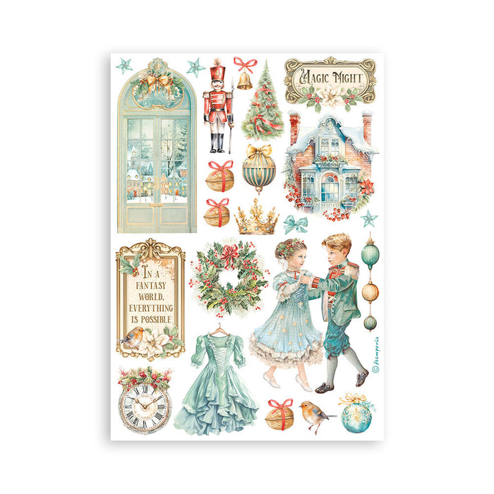 Stamperia The Nutcracker Washi Pad