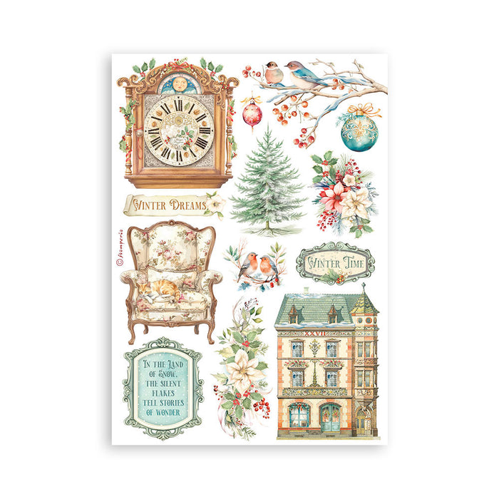 Stamperia The Nutcracker Washi Pad