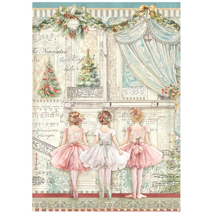 Stamperia The Nutcracker A4 Rice Paper (Ballet)