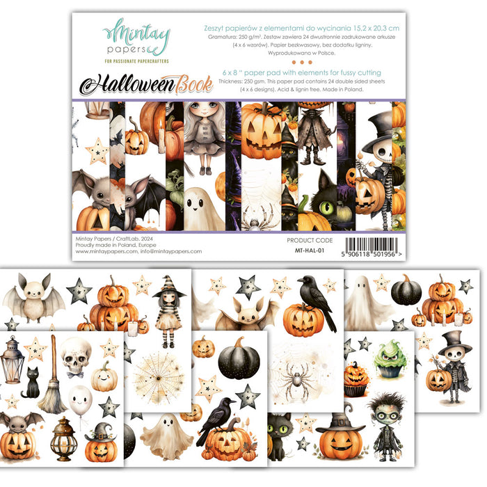 Mintay Halloween 6" x"8 Paper Pad