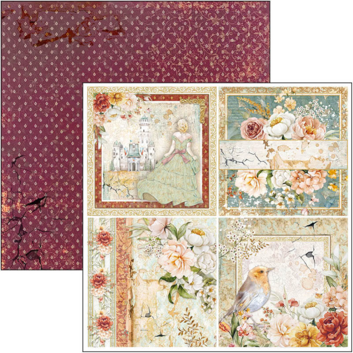 Ciao Bella Reign Of Grace 12" x 12" Scrapbooking Paper Set